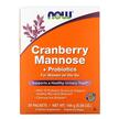 Фото товару NOW, Cranberry Mannose + Probiotics, Журавлина, 6 g Each
