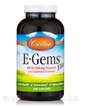 Фото товару E-Gems Elite 400 IU 268 mg, Вітамін E Токофероли, 240 капсул