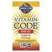 Фото товару Vitamin Code RAW D3 5000 IU, Вітамін D3 5000 МО, 60 капсул
