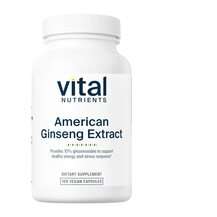 Женьшень American Ginseng Extract 250 mg Vital Nutrients