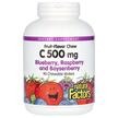 Chew C 500 mg Blueberry Raspberry, Вітамін C Жувальний, 90 таб...