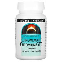 Хром GTF 200 мкг Chromemate Chromium GTF 200 mcg