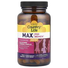 Max for Women Multivitamin & Mineral Complex Iron