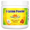 Фото товару Natures Life, L-Lysine Powder Unflavored, L-Лізин, 200 г