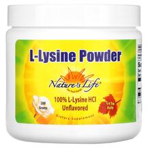L-Лізин L-Lysine Powder Unflavored Natures Life
