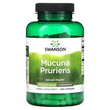 Мукуна Mucuna Pruriens 350 mg Swanson 200 капсул