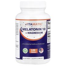 Мелатонін Melatonin 10 + Magnesium Vitamatic 120 таблеток