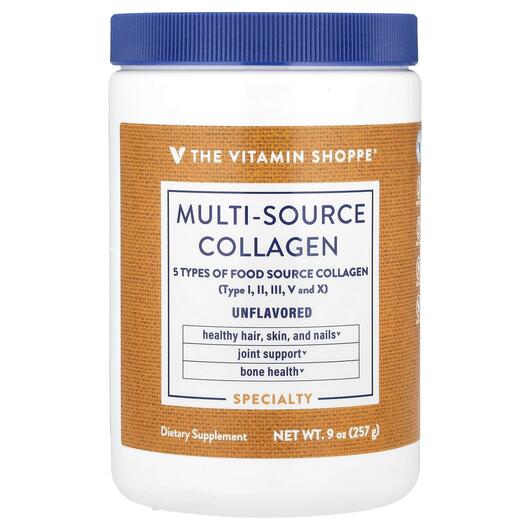 Основное фото товара Коллаген, Multi-Source Collagen Unflavored, 257 г