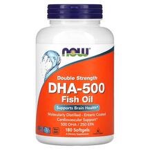 ДГК 500 ЕПК 250 DHA-500 NOW 180 капсул