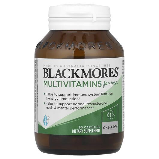 Основне фото товара Multivitamins For Men, Вітаміни для чоловіків, 60 капсул