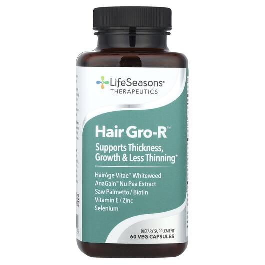 Основное фото товара Поддержка роста волос, Therapeutics Hair Gro-R, 60 капсул