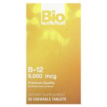 Vitamin B-12 Cherry 6000 mcg Витамин B Bio Nutrition