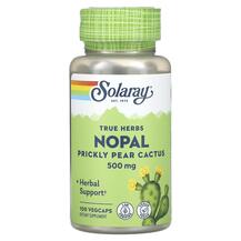 True Herbs Nopal Prickly Pear Cactus 500 mg Нопал