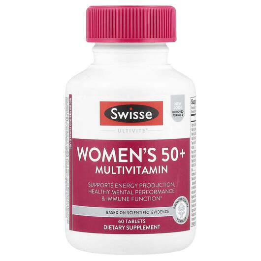 Основное фото товара Витамины для женщин 50+, Women's 50+ Multivitamin, 60 таблет