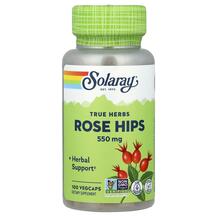 Rose Hips 550 mg Шиповник 550 мг Solaray 100 капсул