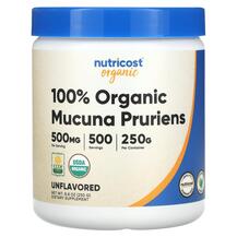 Мукуна 100% Organic Mucuna Pruriens Nutricost 250 г