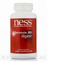 Ферменти Digest Formula 20 Ness Enzymes 500 капсул
