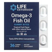 Omega-3 Fish Oil Gummy Bites Tropical Fruit Омега
