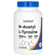 N-Acetyl L-Tyrosine 350 mg L-Тирозин Nutricost