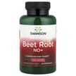 Фото товару Swanson, Beet Root NO+, Червоний буряк, 60 таблеток