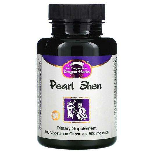 Основне фото товара Dragon Herbs, Pearl Shen 470 mg, Шен-тонік 470 мг, 100 капсул