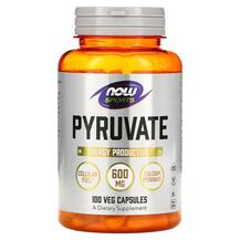 Піруват кальцію 600 мг Pyruvate 600 mg NOW