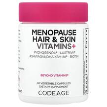 Підтримка менопаузи Menopause Hair Skin Vitamins+ CodeAge