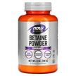 Фото товару NOW, Betaine Powder, Триметилгліцин, 170 г