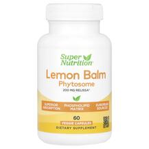 Меліса Lemon Balm Phytosome 200 mg Super Nutrition