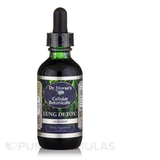 Основное фото товара Doctor Morse's, Детокс и очистка, Lung Detox Glycerin, 60 мл
