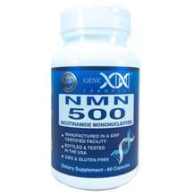 Genex Formulas, Никотинамид мононуклеотид, NMN 500 mg, 60 капсул