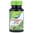 Peppermint Leaf 350 mg, Перцева М'ята 350 мг Лист, 100 ка...