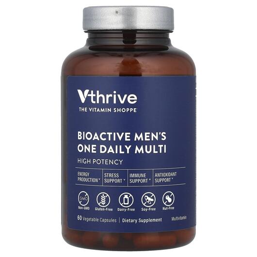 Основне фото товара Bioactive Men's One Daily Multi, Вітаміни для чоловіків, 60 