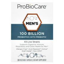 Men's Probiotics with Prebiotic Capsules Пребиотики
