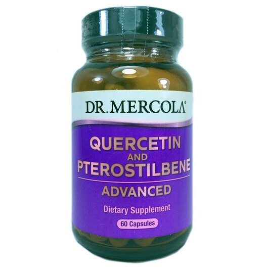 Основне фото товара Dr Mercola, Quercetin & Pterostilbene, Кверцетин і Птерост...