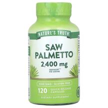 Со Пальметто Saw Palmeto 1200 mg Nature's Truth