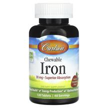 Chewable Iron 30 mg Natural Strawberry Flavor Железо