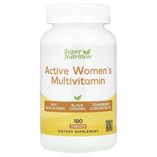 Основне фото товара Active Women's Multivitamin, Вітаміни для жінок 40+, 180 таб