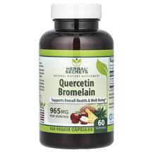 Кверцетин Quercetin Bromelain Herbal Secrets