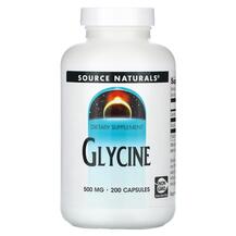 Гліцин 500 мг Glycine 500 mg 100 Source Naturals