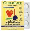 Фото товару ChildLife, Elderberry Super-Immune SoftMelts, Бузина, 27 таблеток