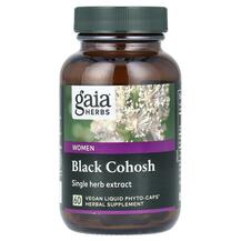 Клопогон Black Cohosh Gaia Herbs 60 капсул