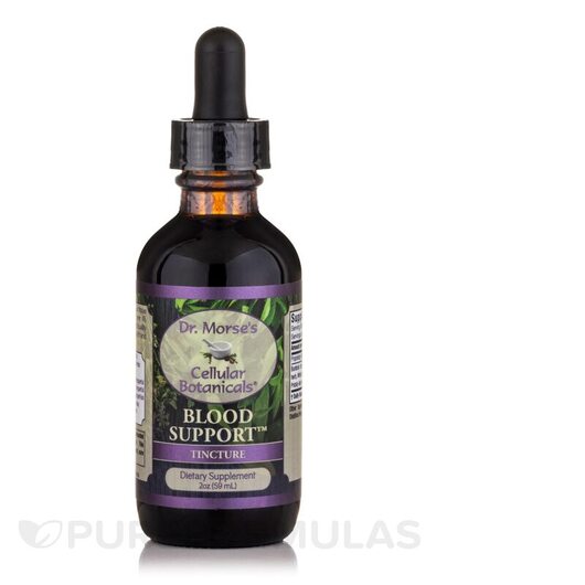 Основне фото товара Doctor Morse's, Blood Support Tincture, Кардіо комплекс, 60 