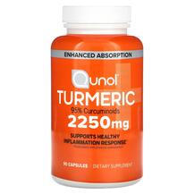 Екстракт кореня куркуми Turmeric 750 mg Qunol
