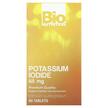 Фото товару Bio Nutrition, Potassium Iodide 65 mg, Калій, 60 таблеток
