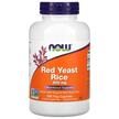Фото товару NOW, Red Yeast Rice 600 mg, Червоний дріжджовий рис, 240 капсул