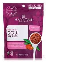 Organic Goji Berries Ягоды Годжи Navitas Organics