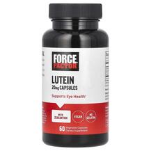 Лютеїн Lutein 20 mg Force Factor 60 капсул