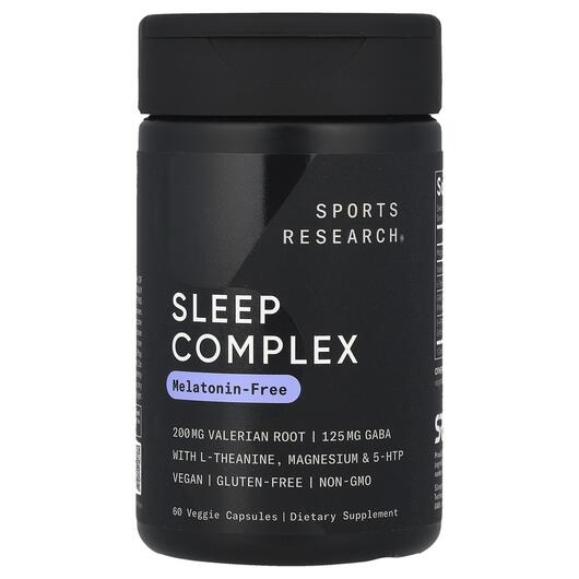 Основне фото товара Sleep Complex Melatonin-Free, Підтримка сну, 60 капсул