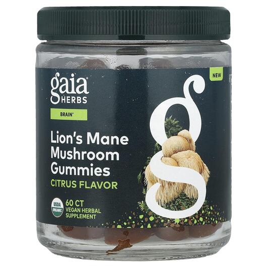Основне фото товара Lion's Mane Mushroom Gummies Citrus, Гриби, 60 таблеток